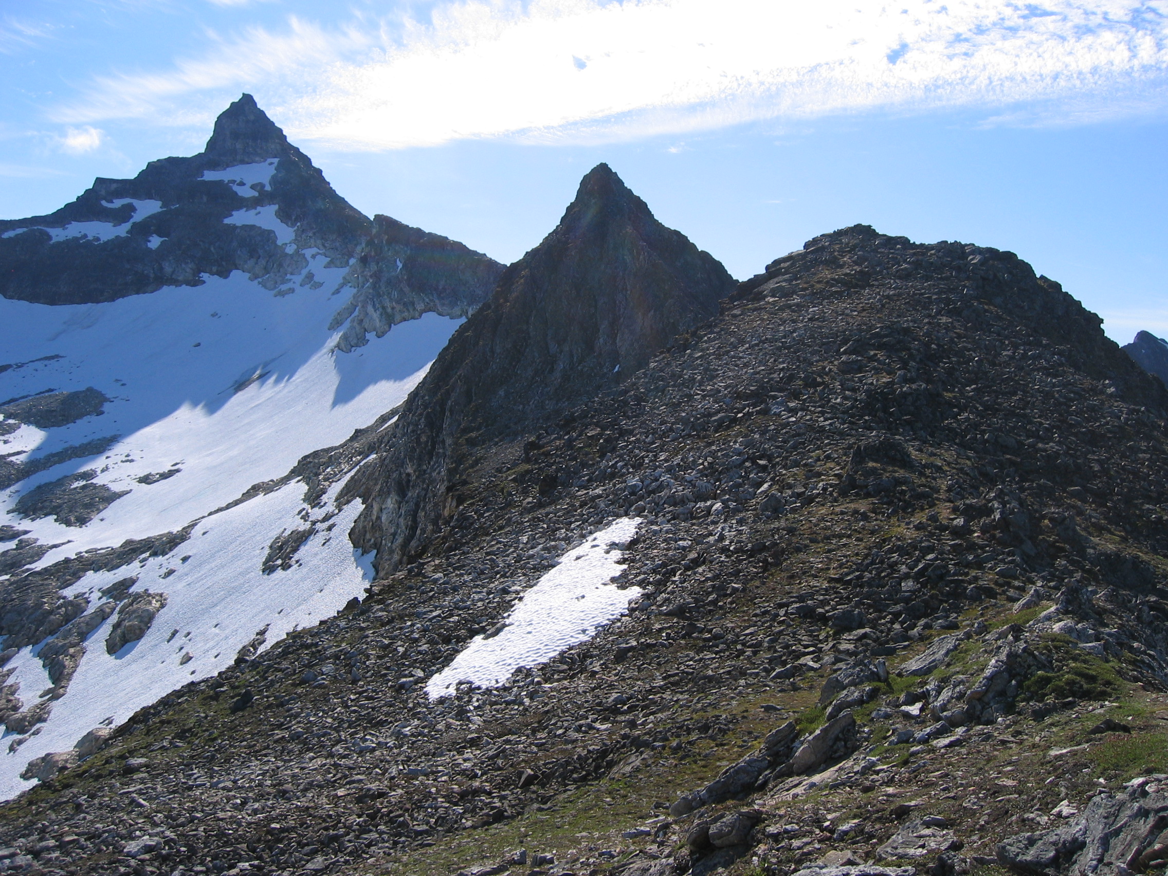 Hamperokken (peak on the left)